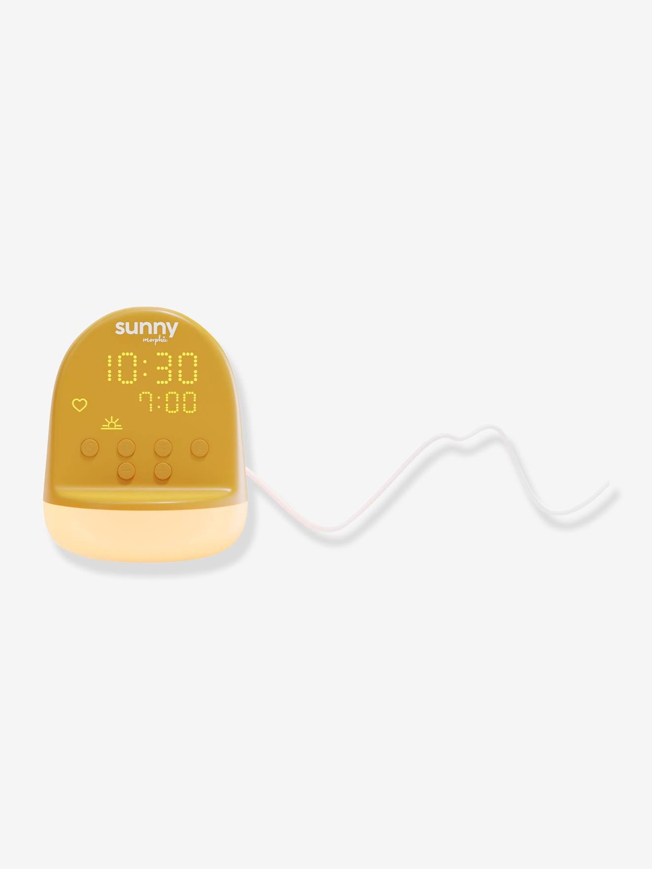 Réveil éducatif sunny jaune