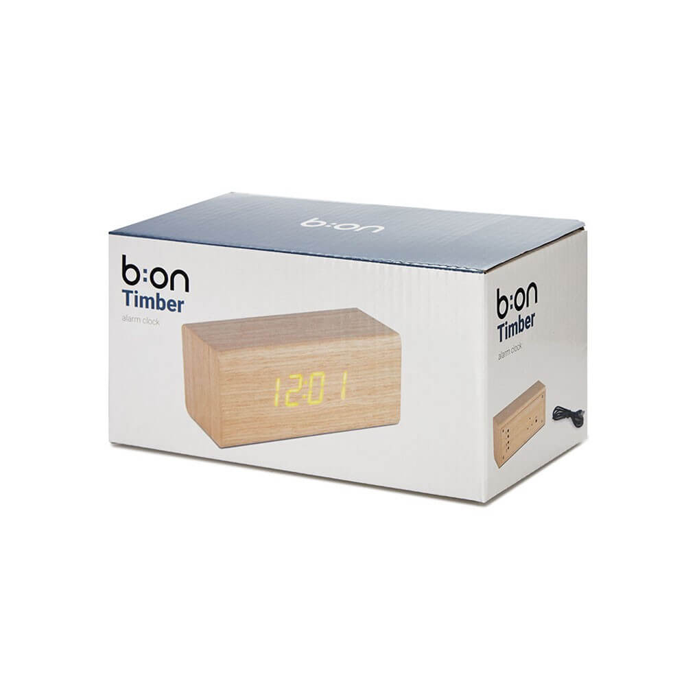 Réveil en Bois Chêne - Réveils Originaux CadoMaestro