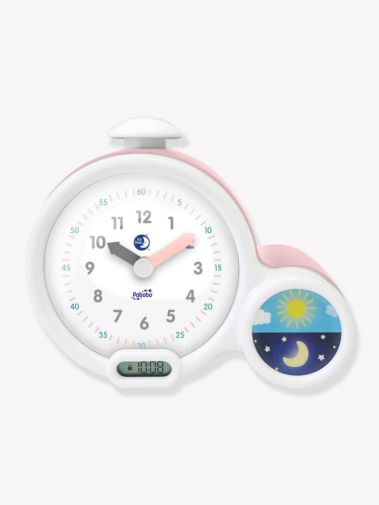Réveil kid sleep clock rose