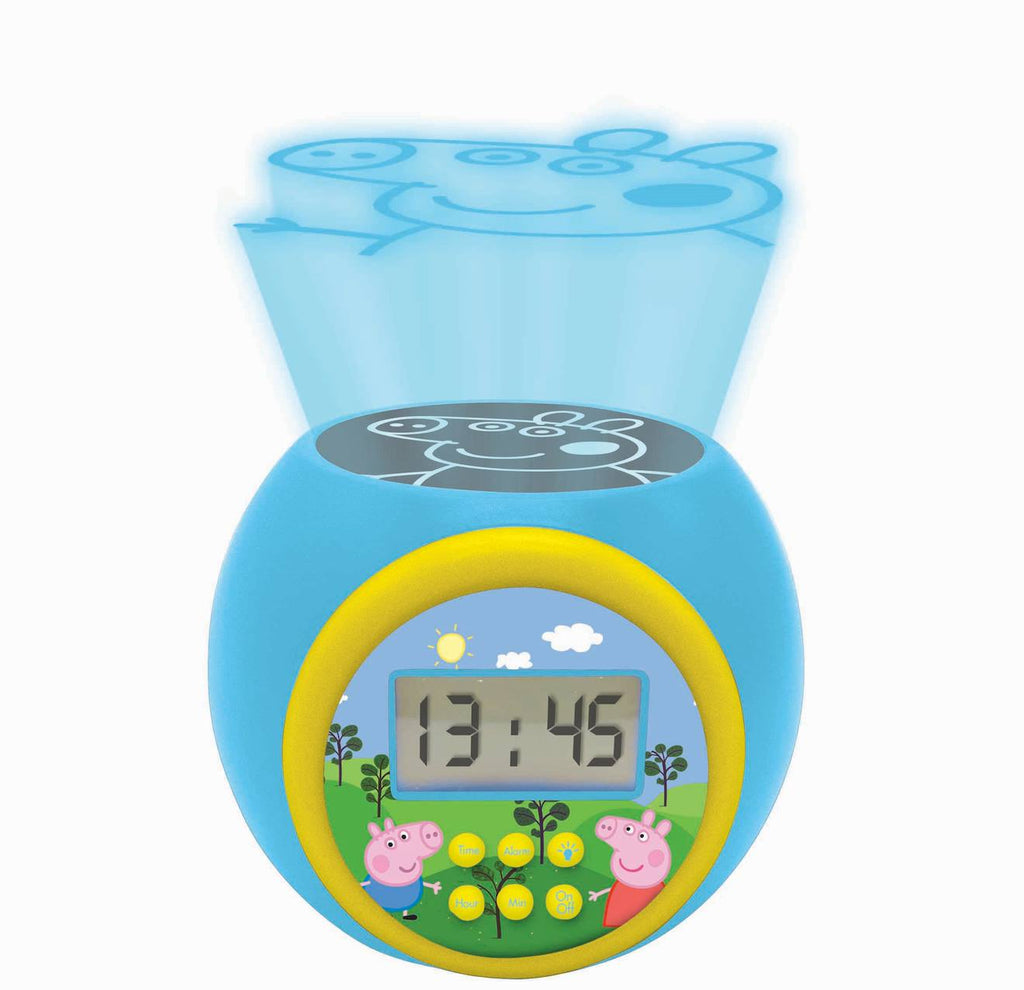 Réveil projecteur Peppa Pig multicolore