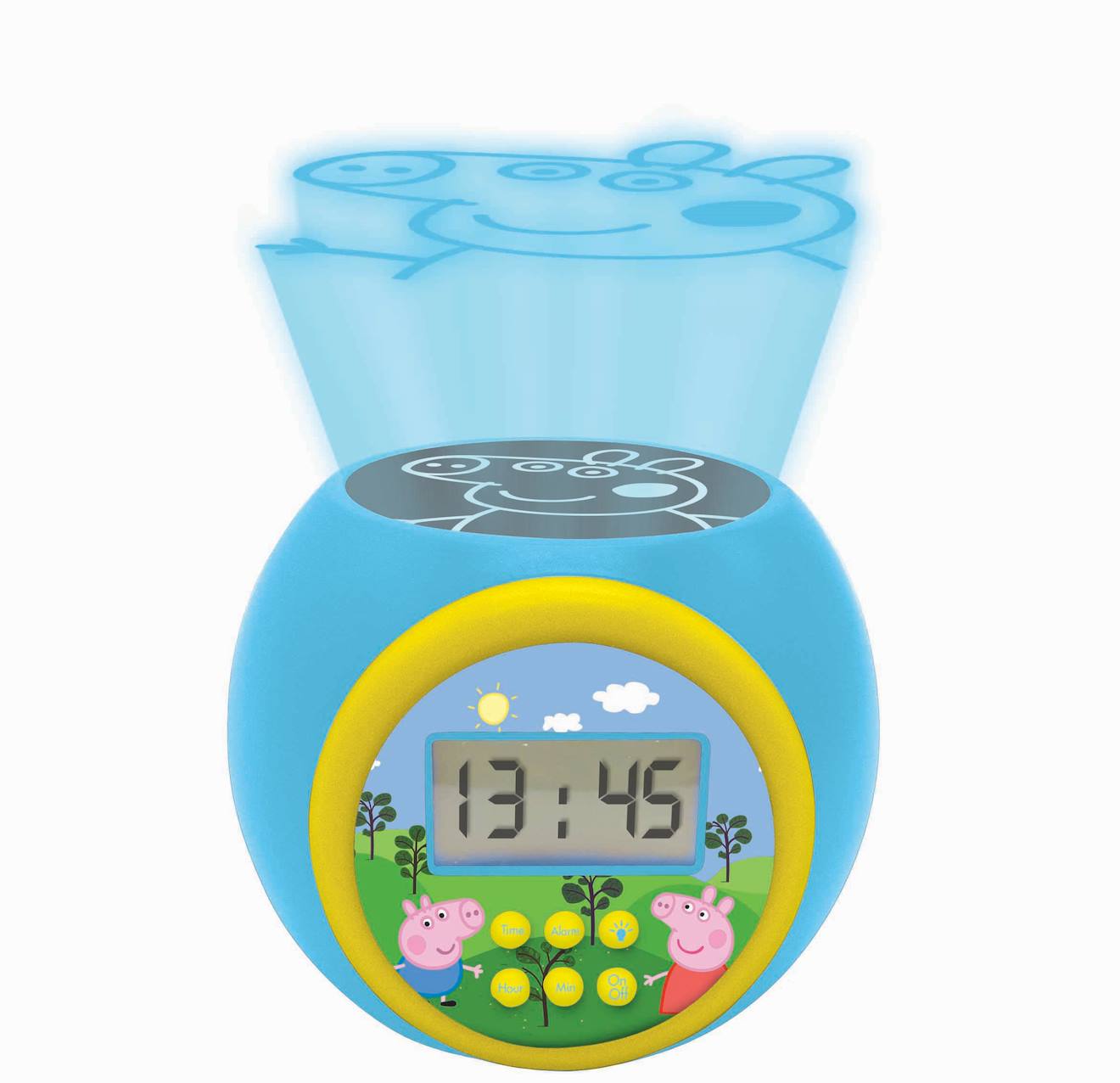 Réveil projecteur Peppa Pig multicolore