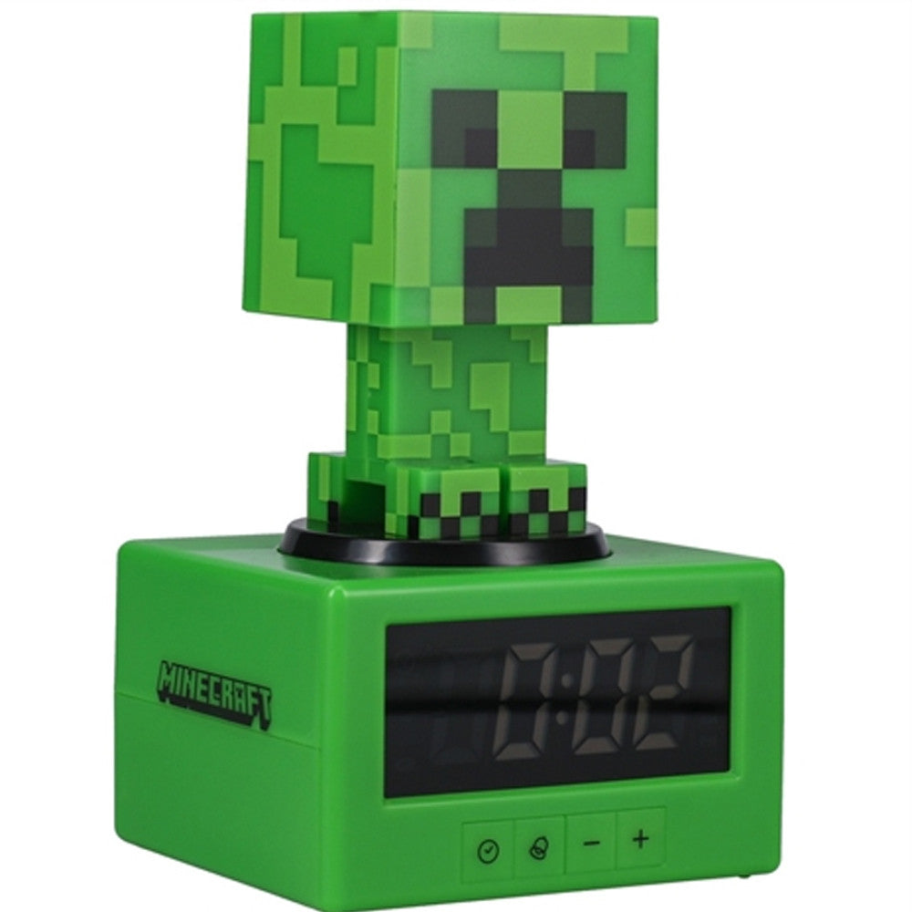 Réveil Veilleuse Minecraft Creeper - Réveils Originaux