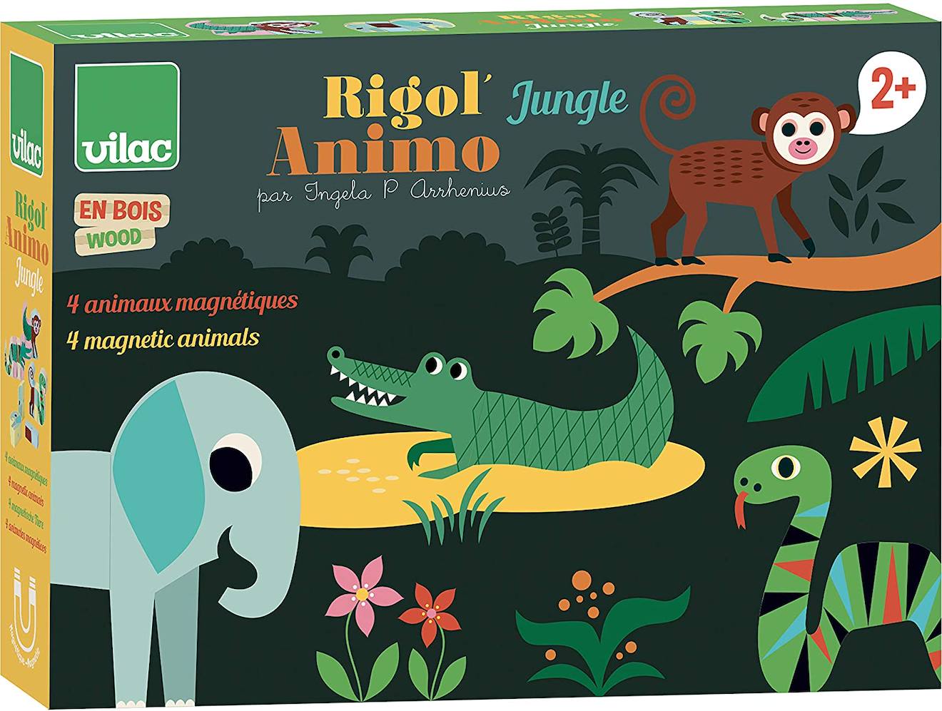 Rigol'animo jungle ingela p arrhenius vert