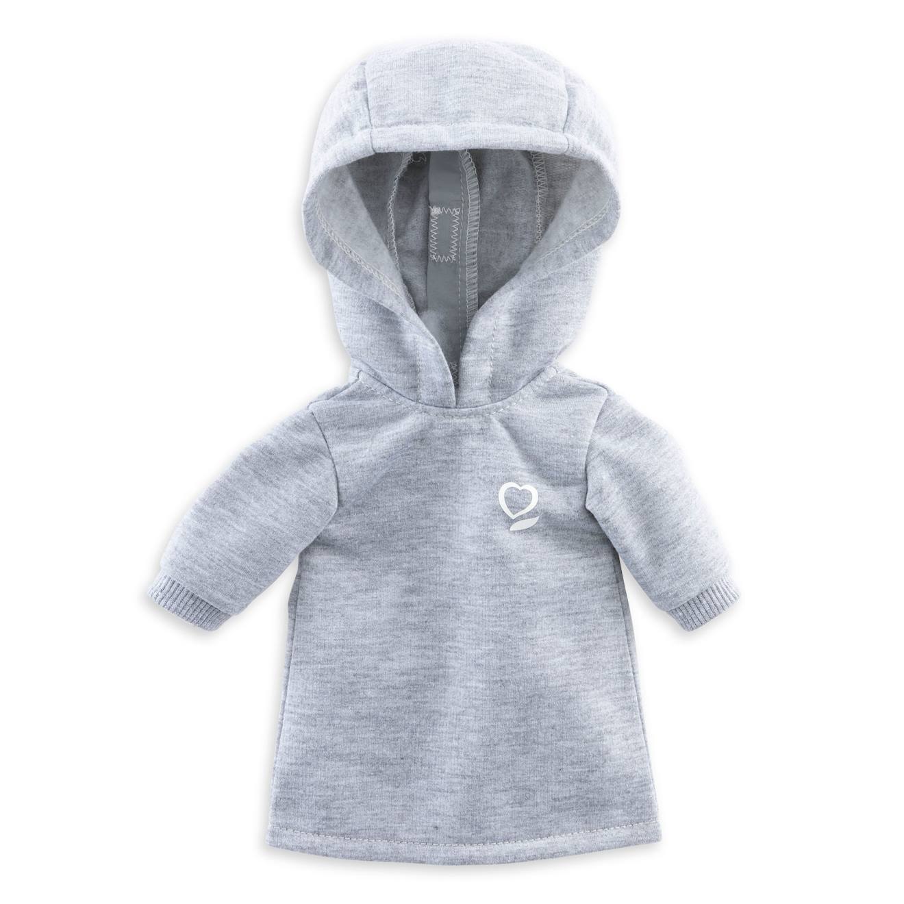 Robe à capuche pour poupée ma Corolle multicolore