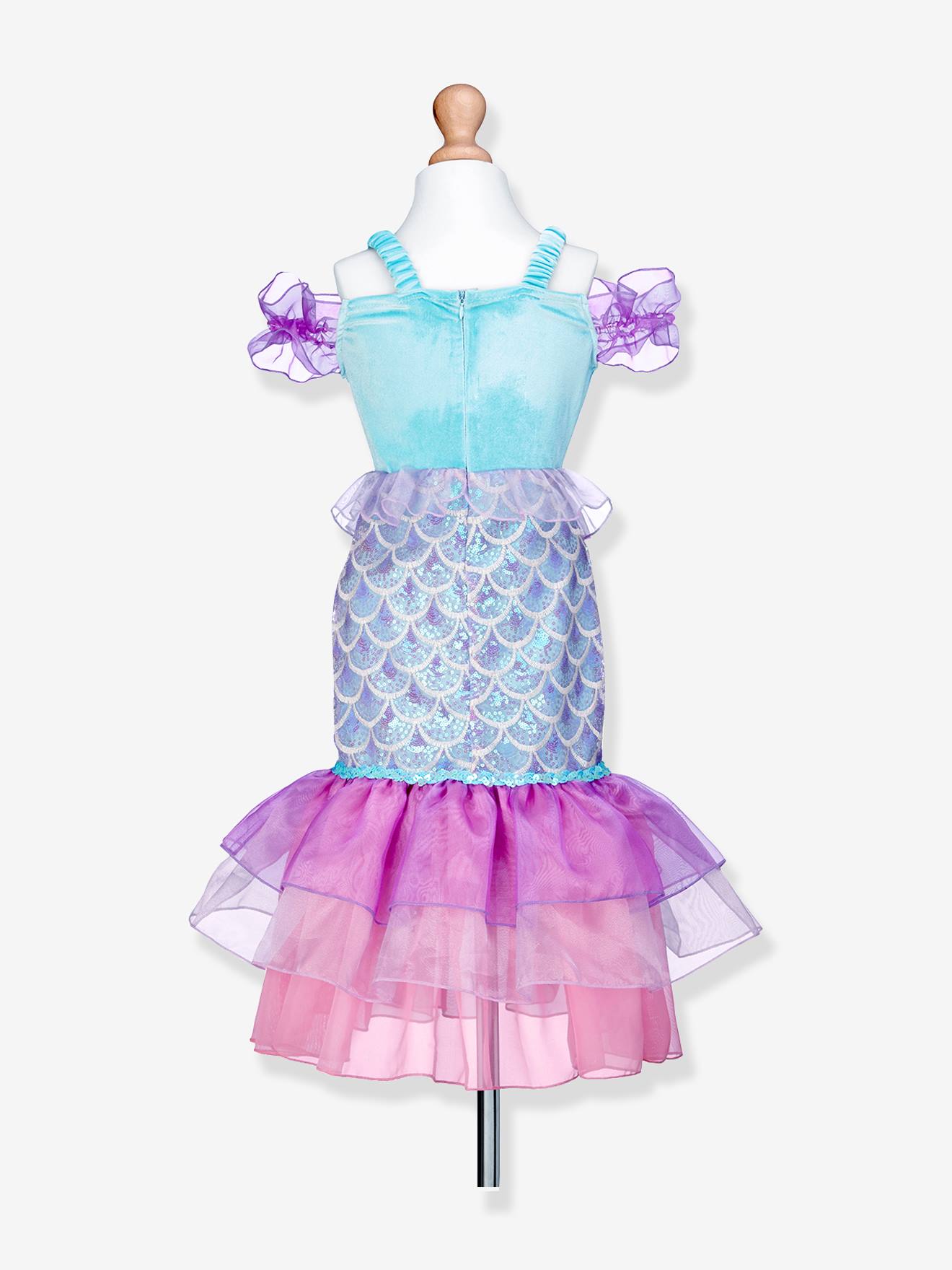 Robe de sirène naiara multicolore