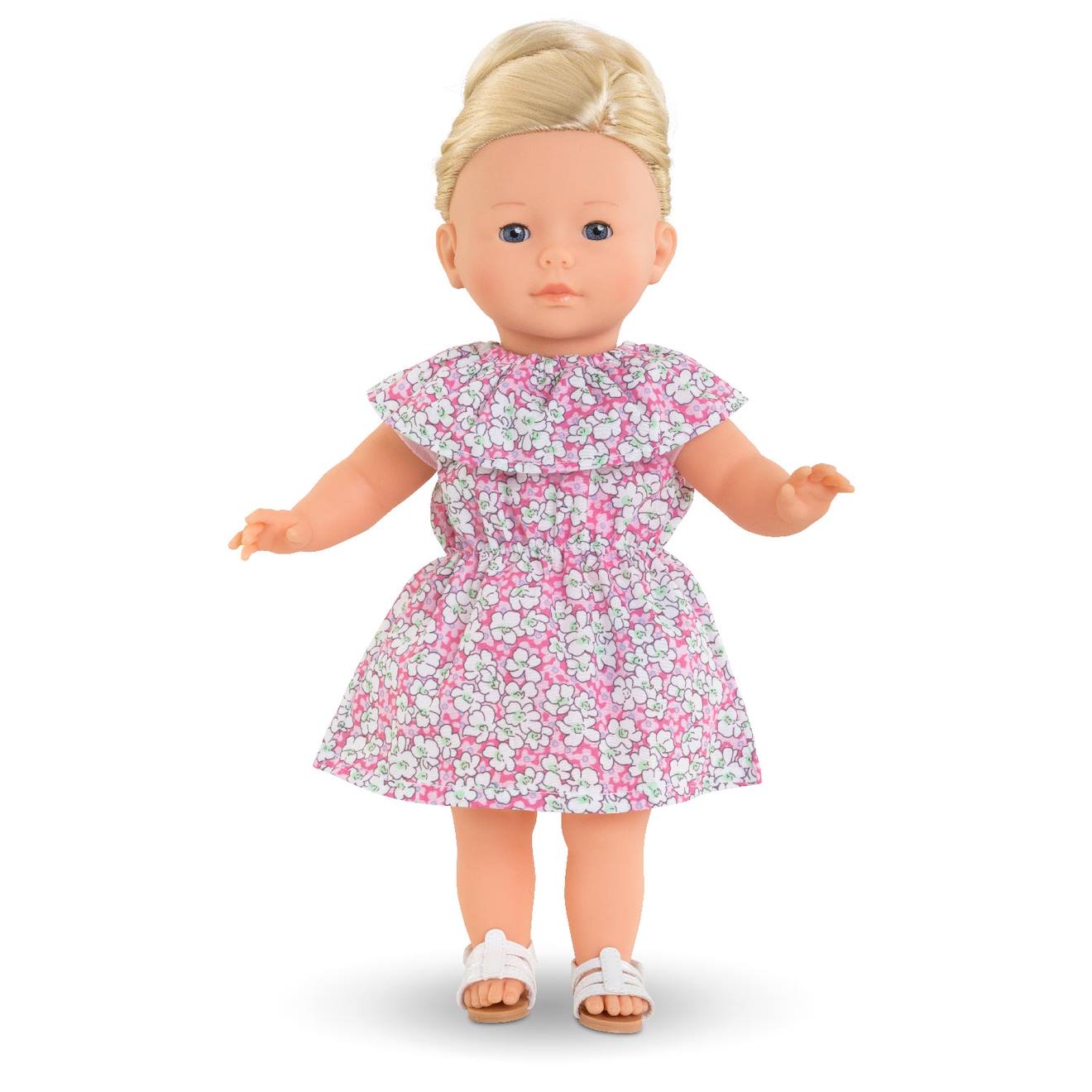 Robe rose pour poupée ma Corolle multicolore