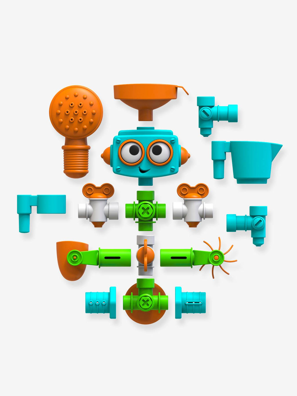 Robot de bain multi-activités multicolore