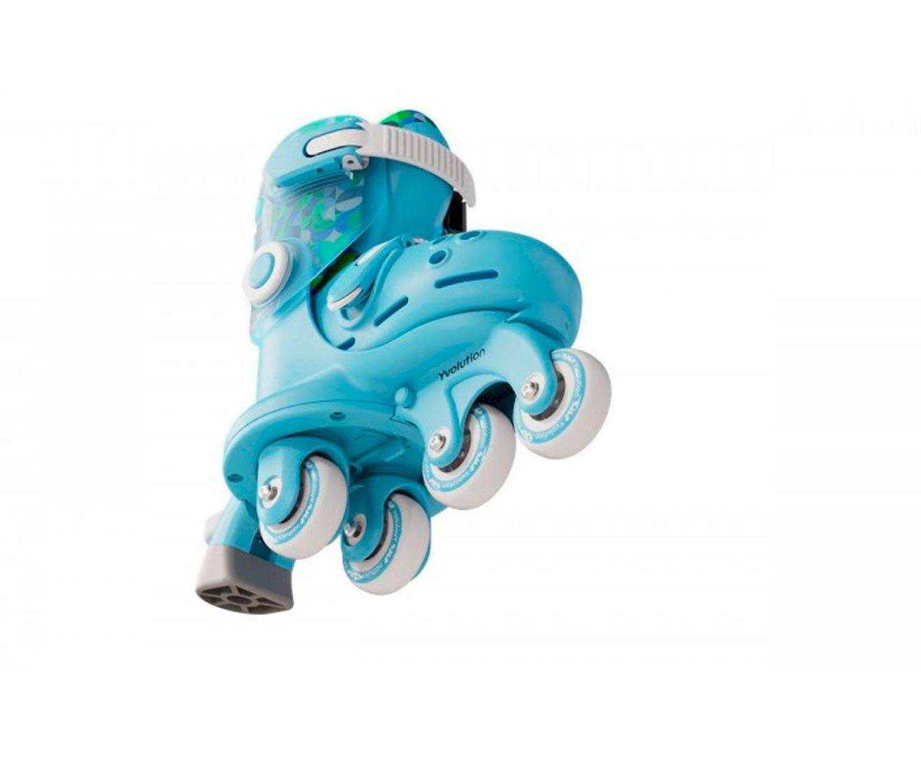 Rollers d'apprentissage évolutifs twista skates bleu