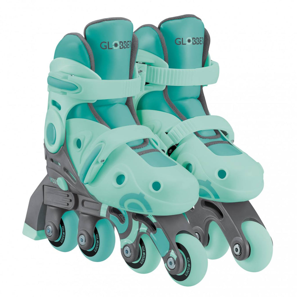 Rollers évolutifs 2-en-1 taille s-m du 30 au 33 vert menthe