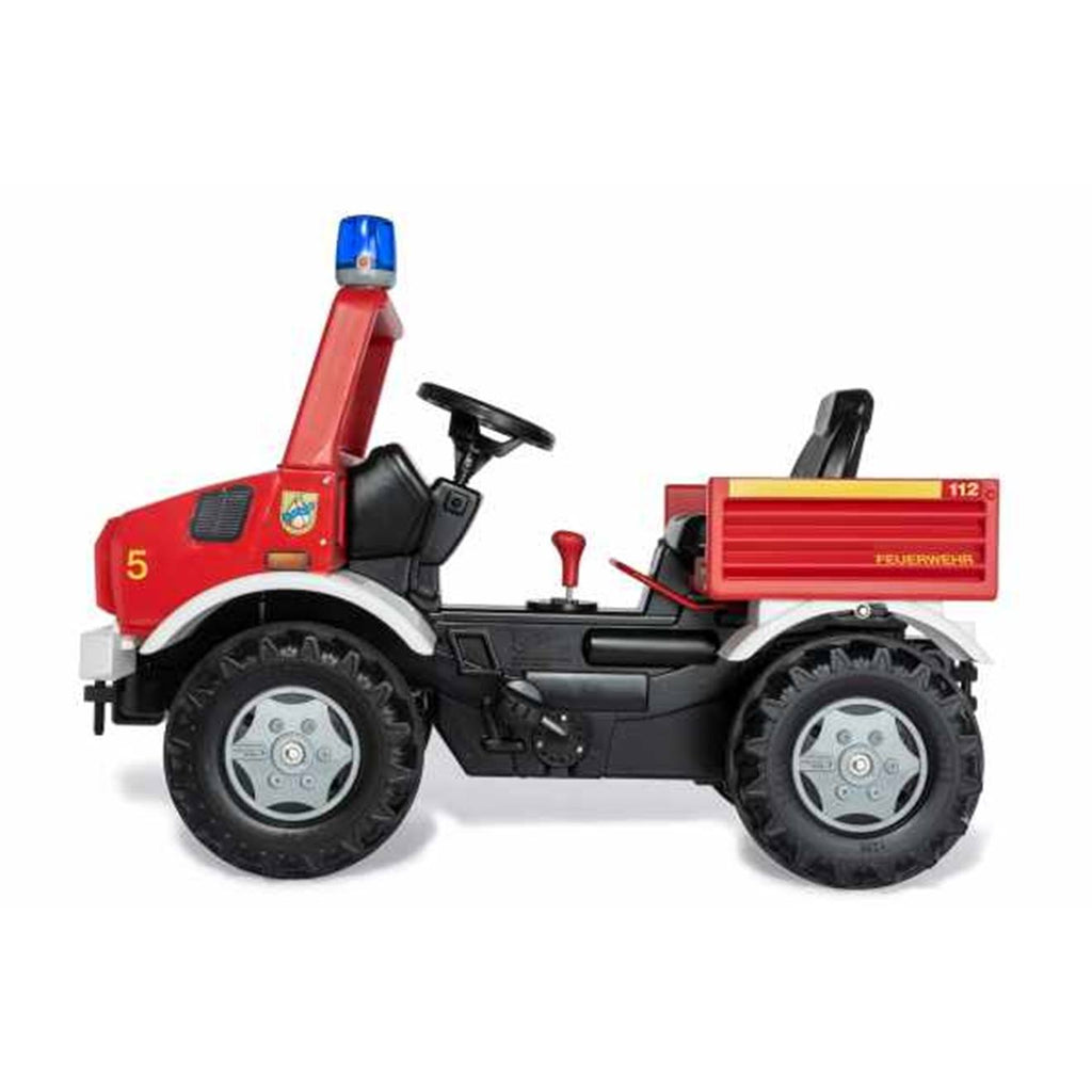Rollyunimog fire truck avec frein et lumières rouge