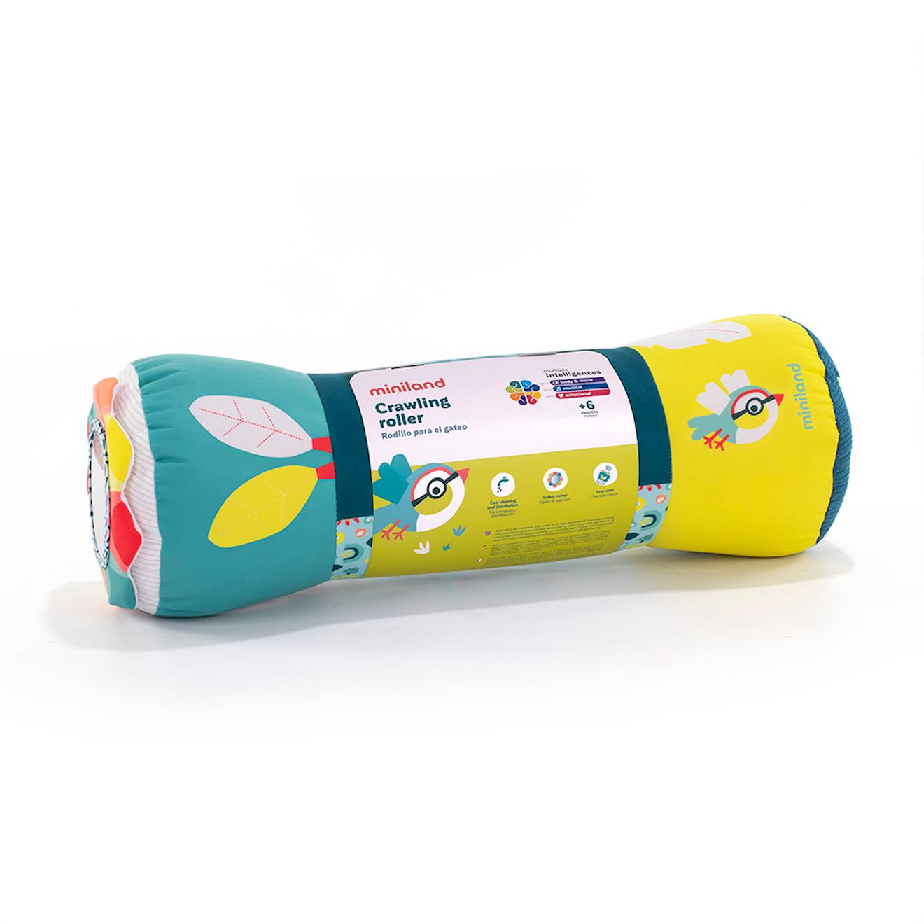 Rouleau bébé pour apprendre à ramper vert
