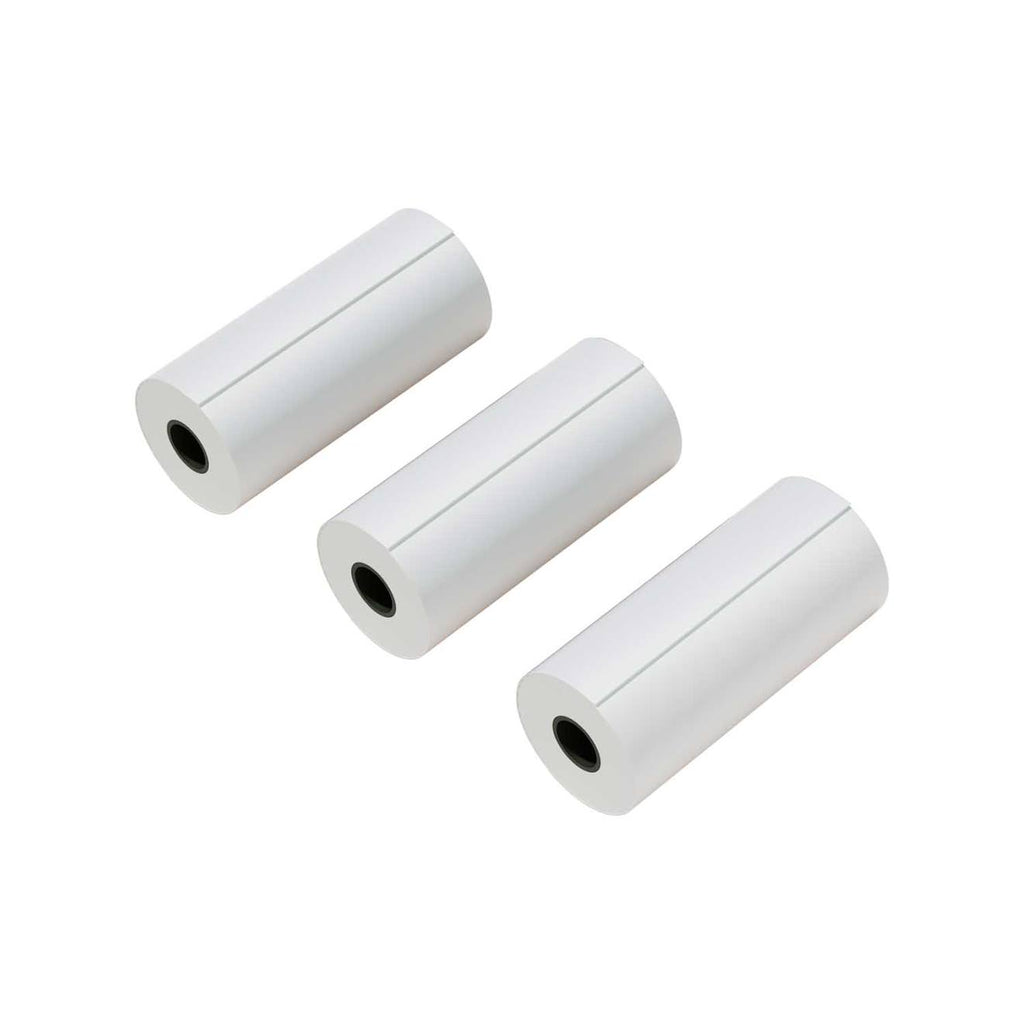 Rouleaux de papier imprimante blanc