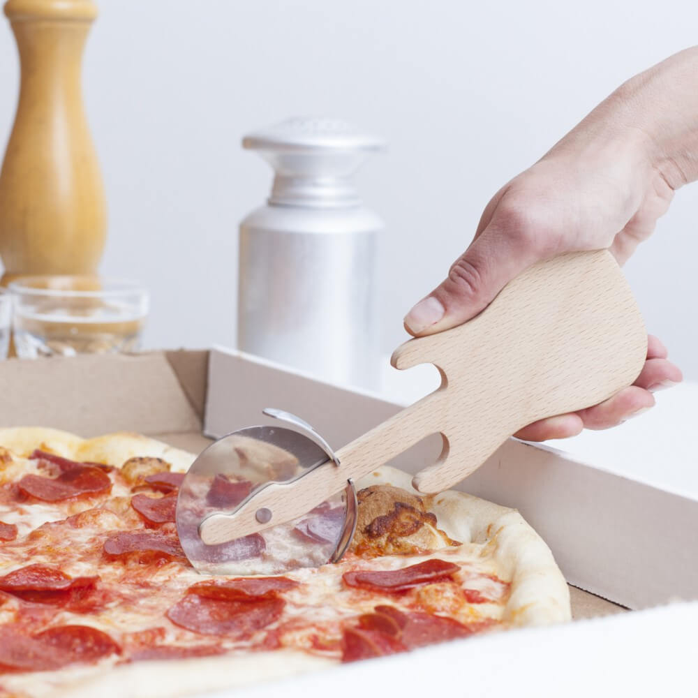 Roulette à Pizza Guitare - Ustensiles de Cuisine
