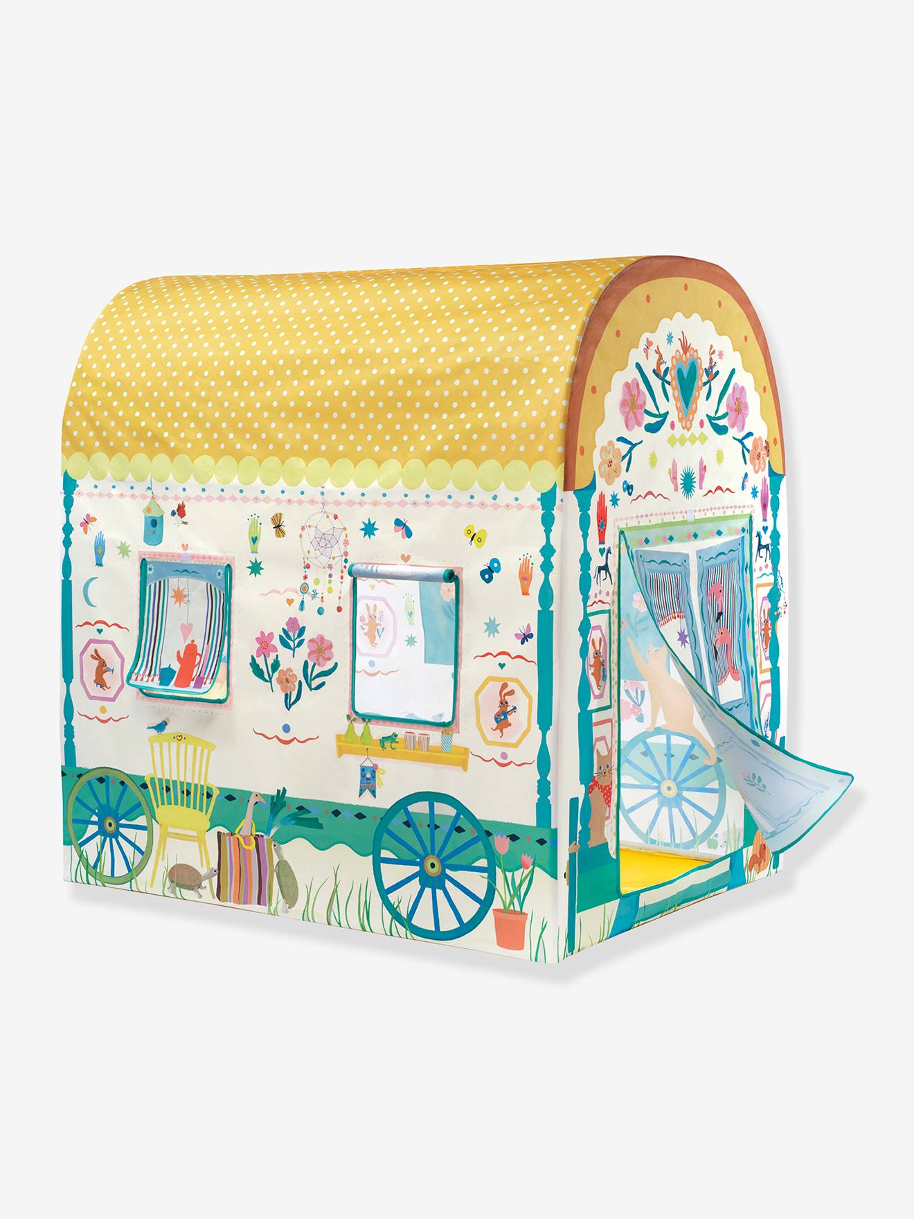Roulotte blanc