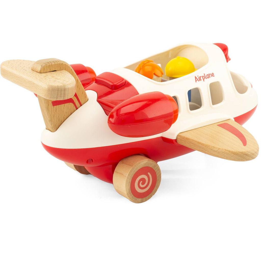 Routoudou - avion de ligne rouge