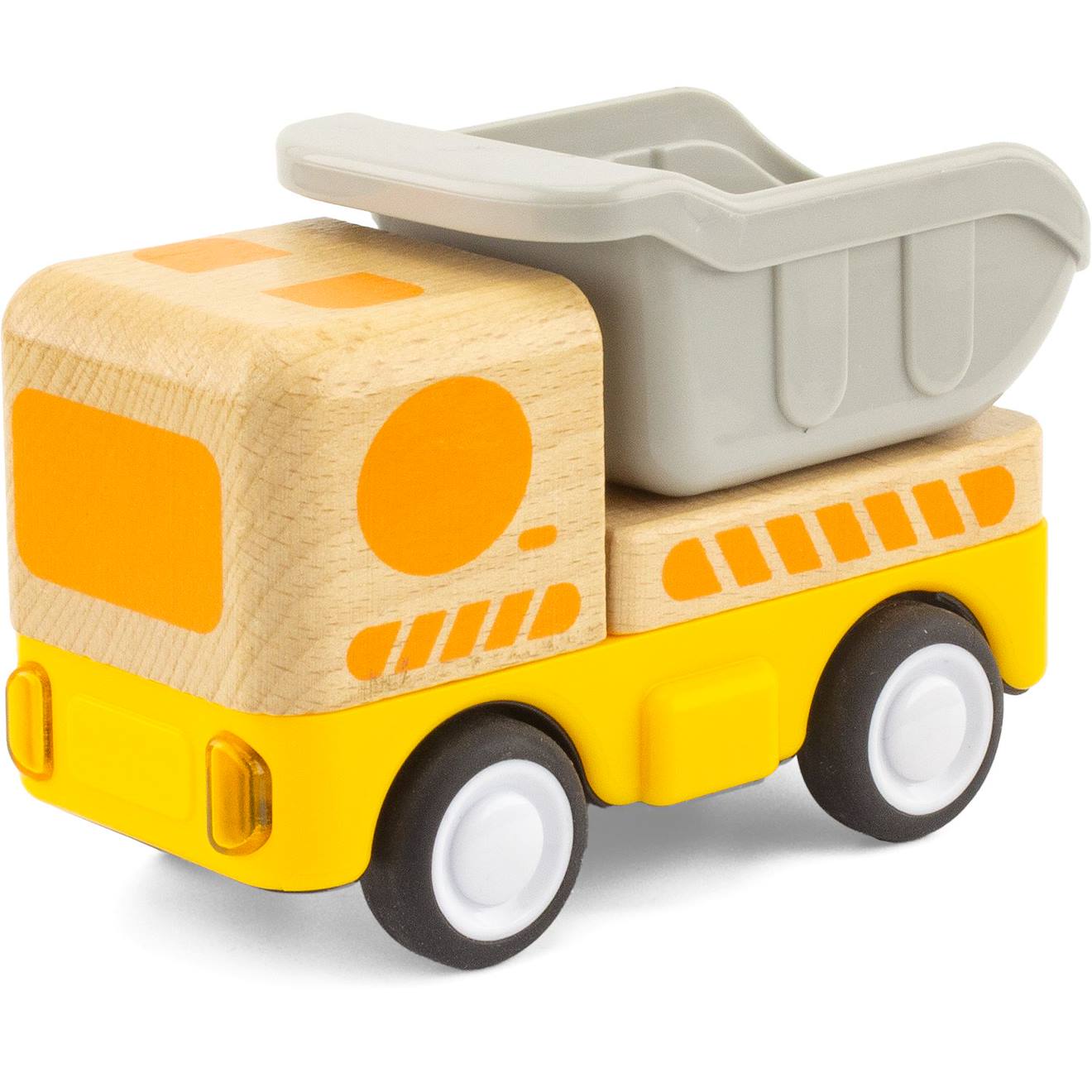 Routoudou - mini camion benne jaune