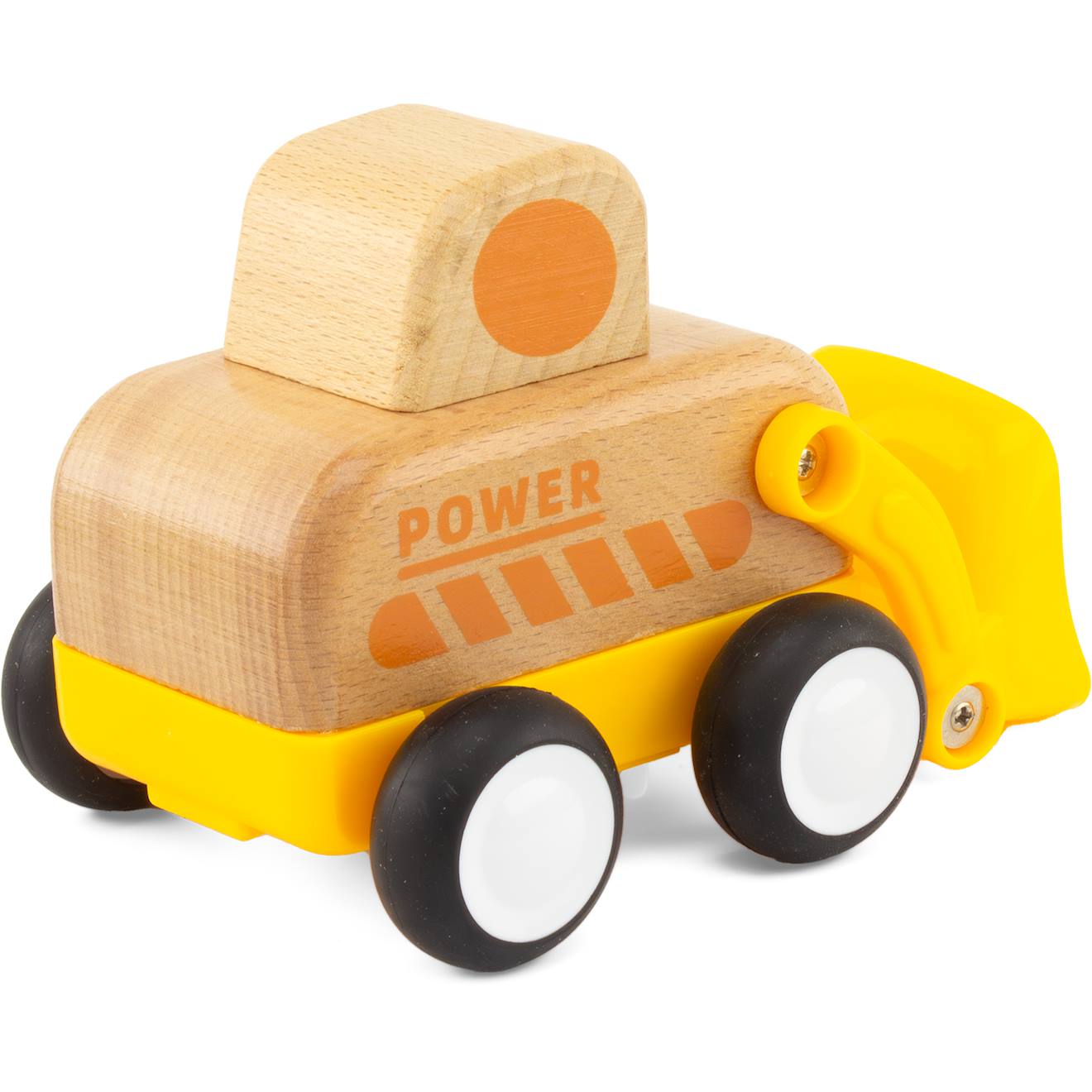 Routoudou - mini chargeuse jaune