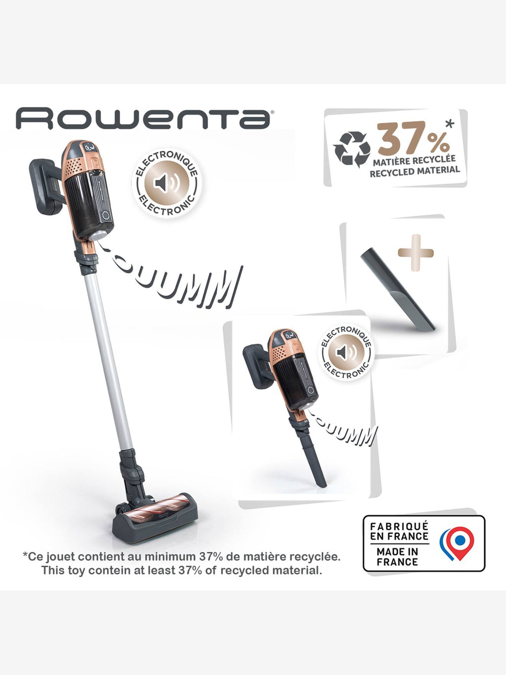Rowenta x force flex aspi balais or