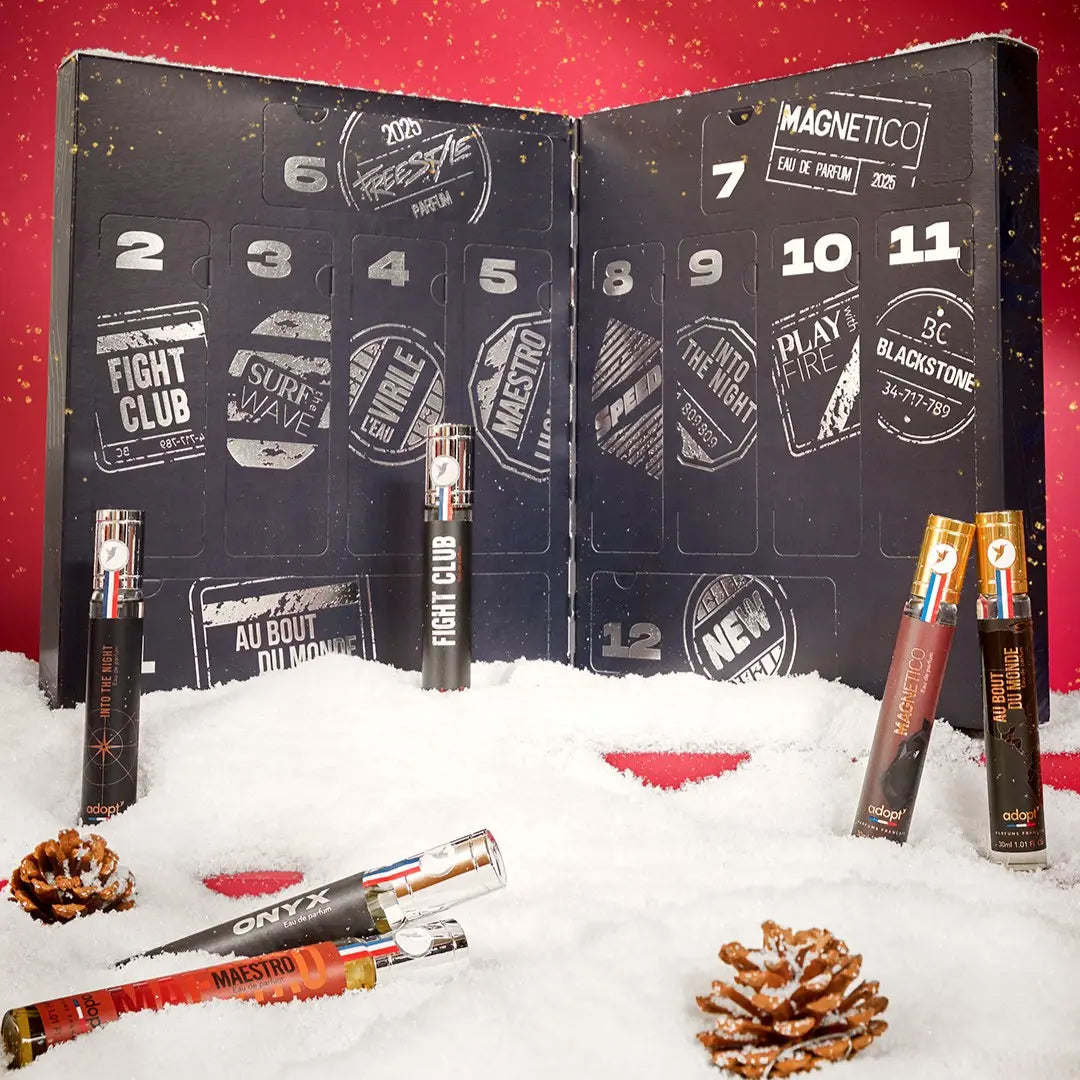 Calendrier de l’Avent Adopt Parfums Homme 2025 – Coffret Collector