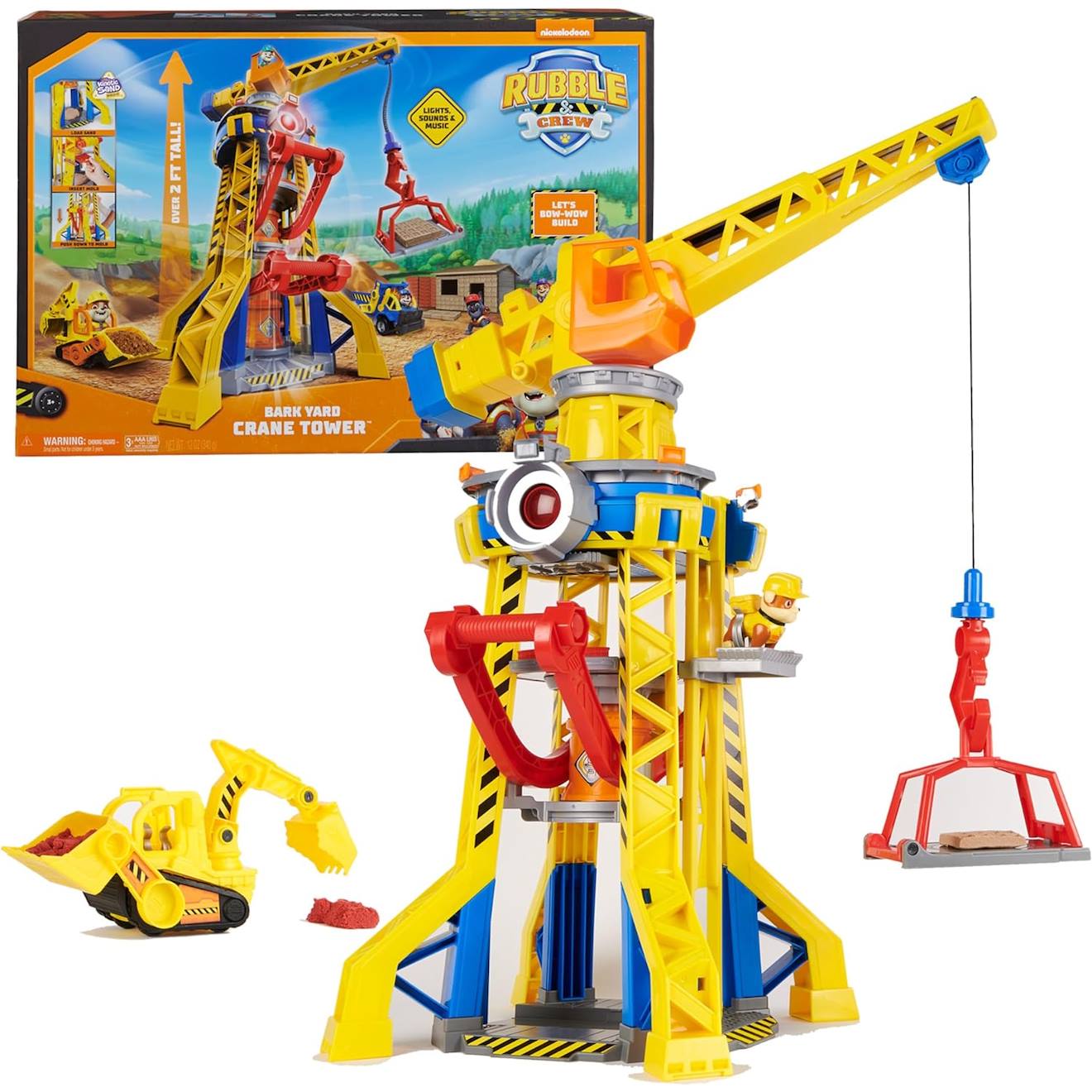Rubble & crew - jeu de la cour de récréation multicolore