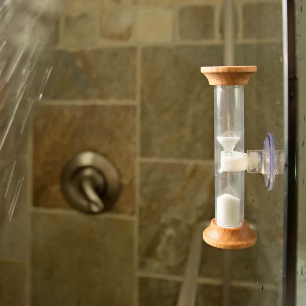 Sablier 5 Minutes de Douche - Accessoire Salle de Bain Originaux Kikkerland