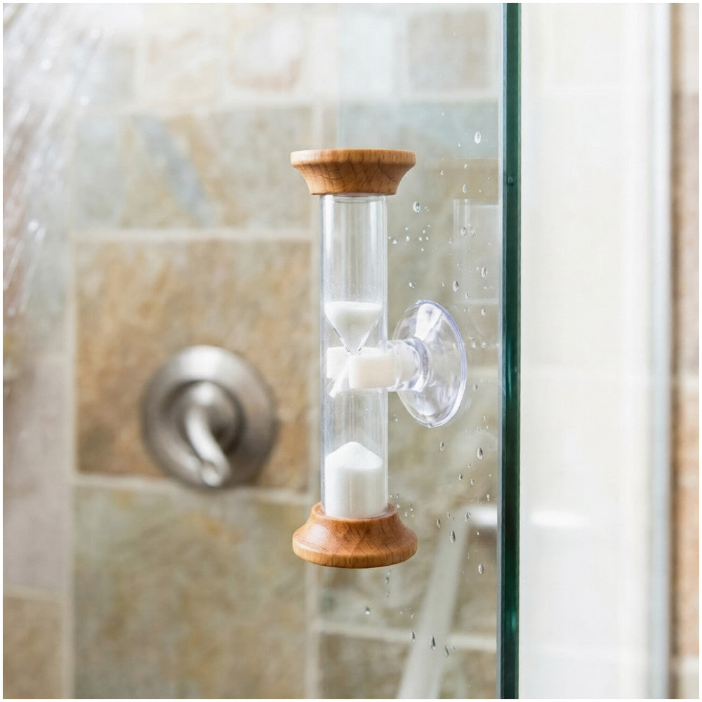 Sablier 5 Minutes de Douche - Accessoire Salle de Bain Originaux