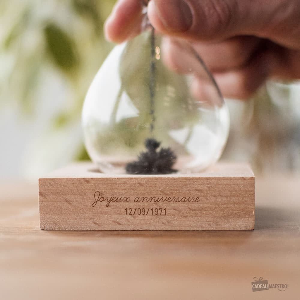 Sablier Magnétique Anniversaire à Personnaliser - Objet Déco Original