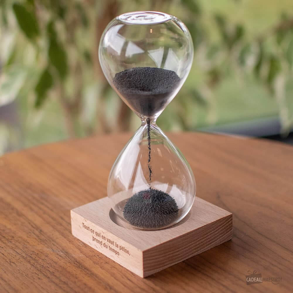 Sablier Magnétique à Personnaliser - Objet Déco Original
