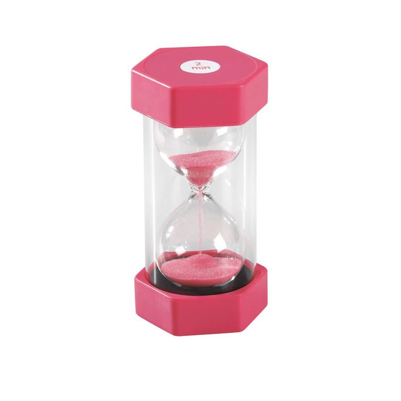 Sablier minuteur 2 minutes rose