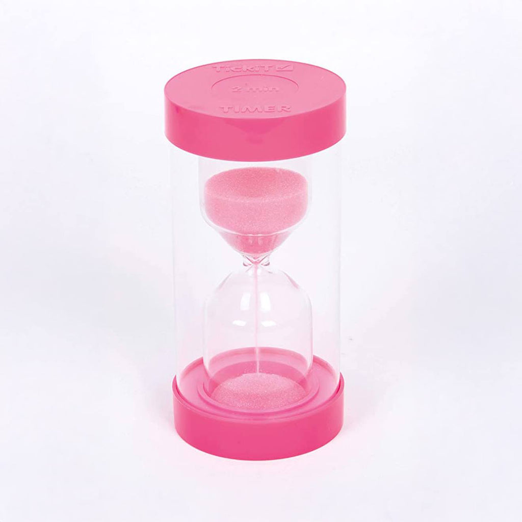 Sablier minuteur 2 minutes rose