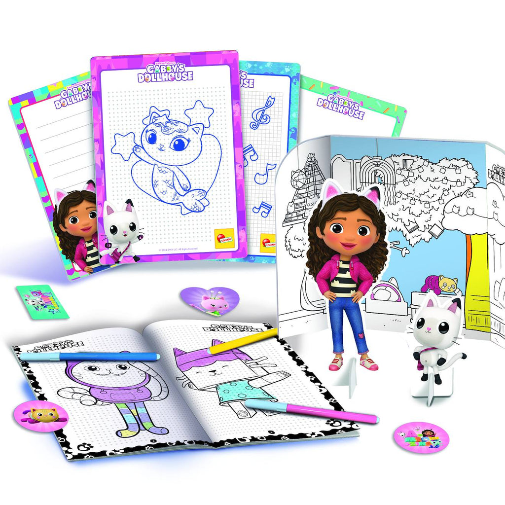 Sac a dos coloriage et école de dessins Gabby's multicolore