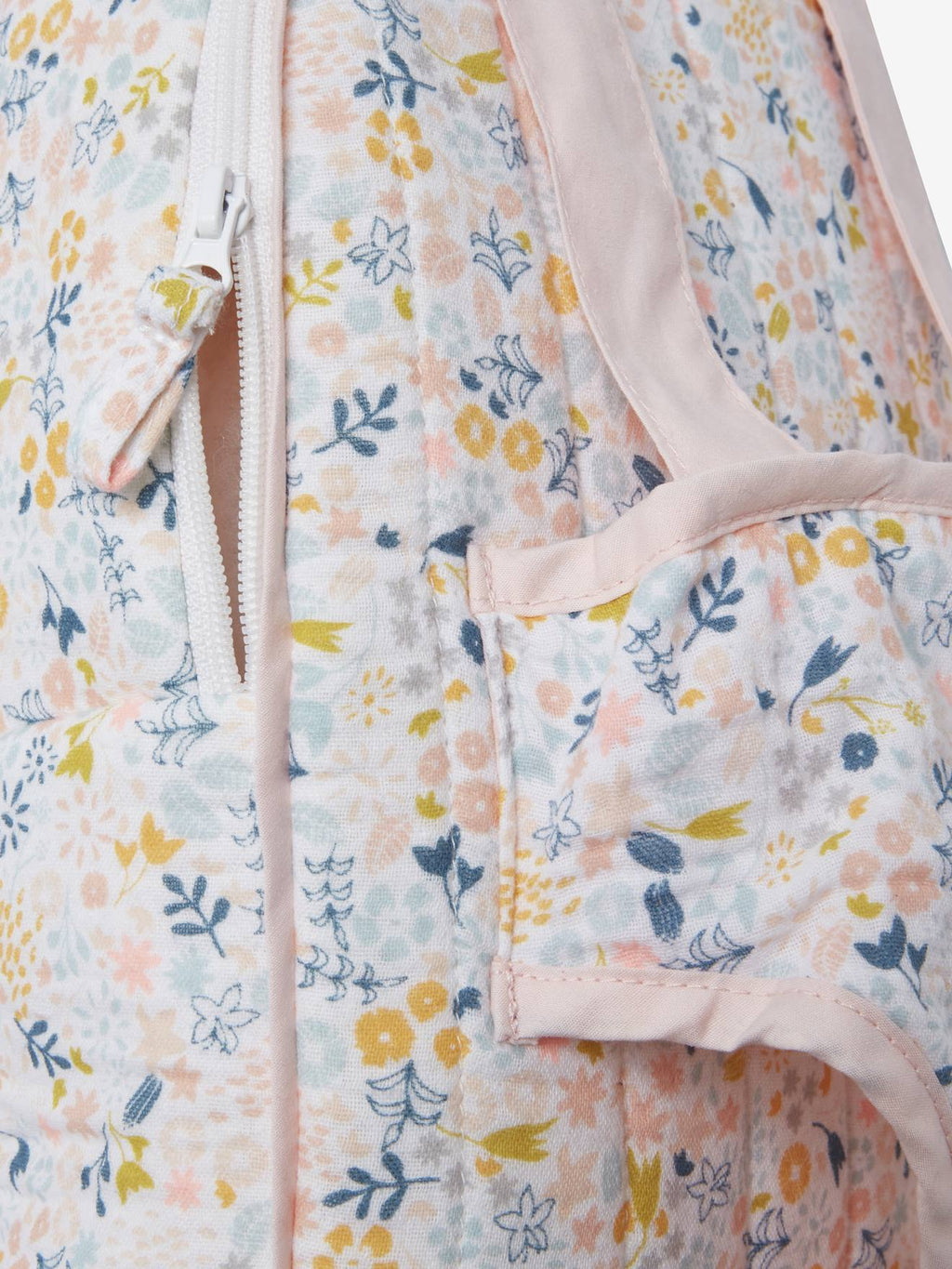 Sac à dos porte poupon fleurette