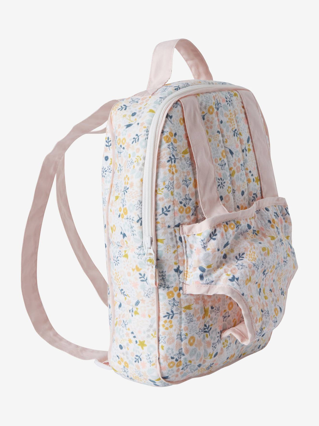 Sac à dos porte poupon fleurette