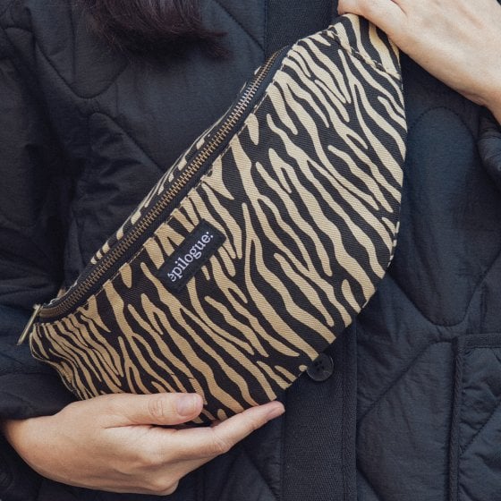 Sac banane femme zèbre