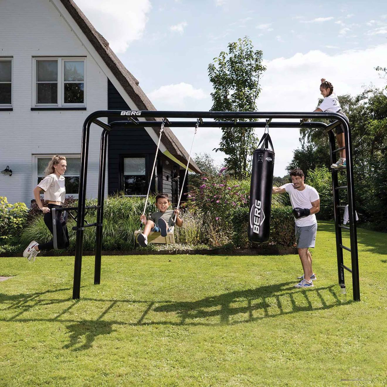 Sac de boxe pour aire de jeux playbase black