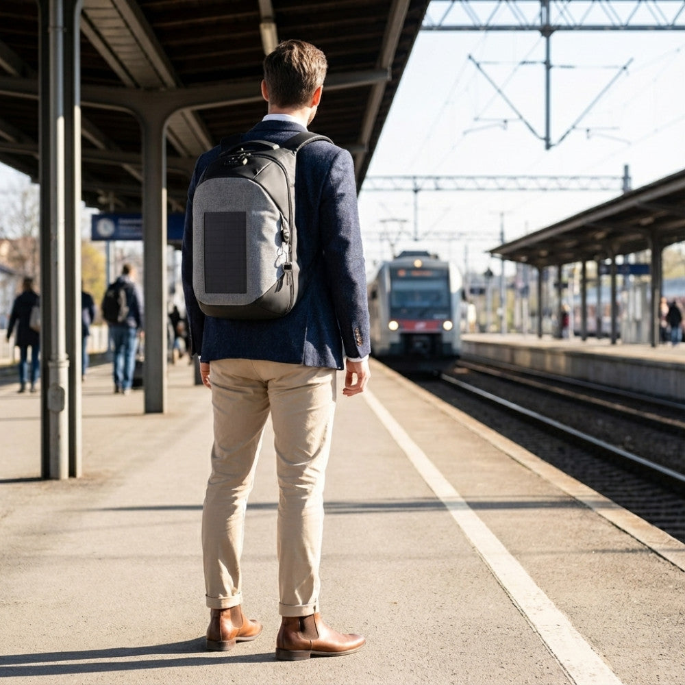 Sac à Dos Solaire - Chargeur et Accessoire de Chargement