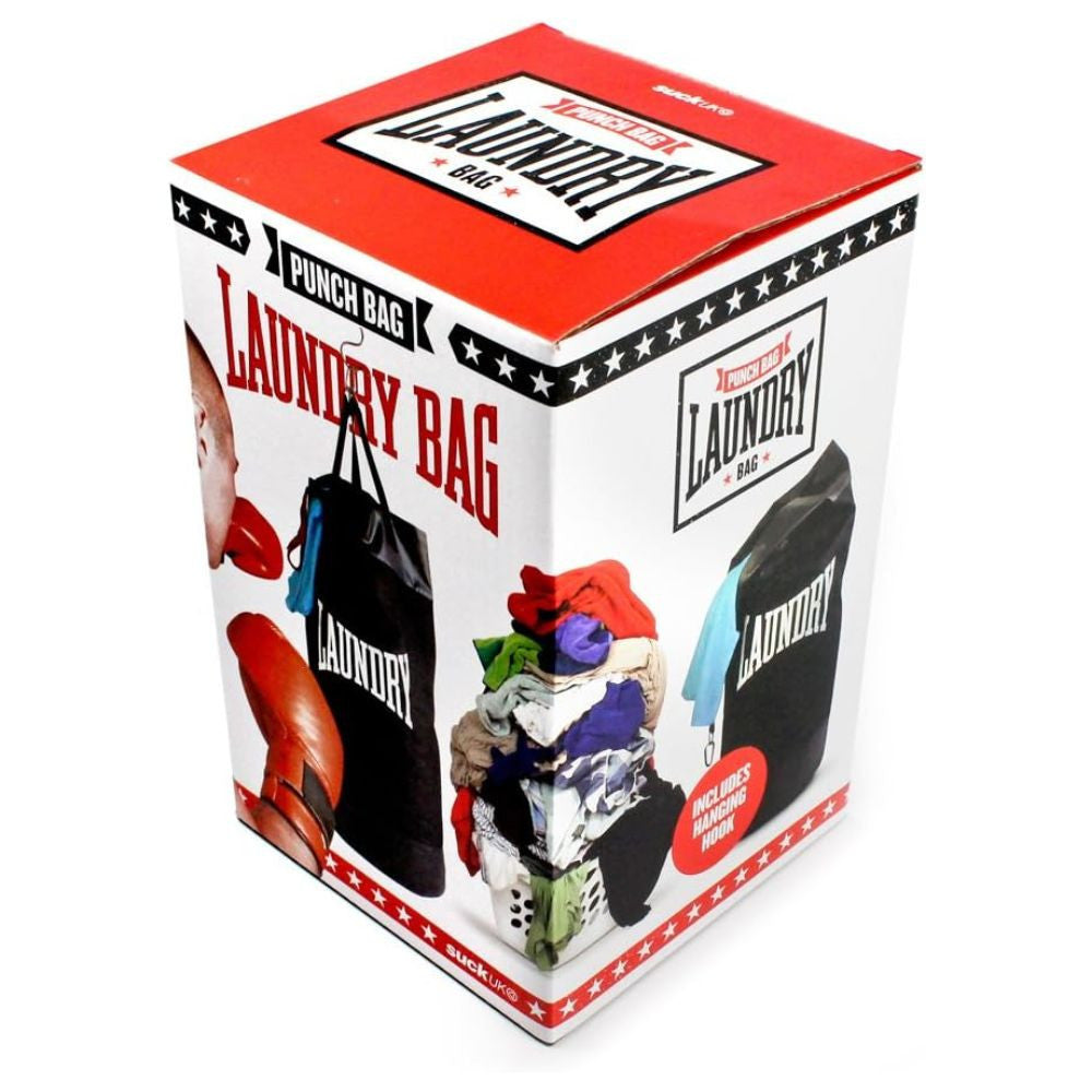 Sac à linge Punching Ball Noir - Accessoires de Rangement Suck Uk