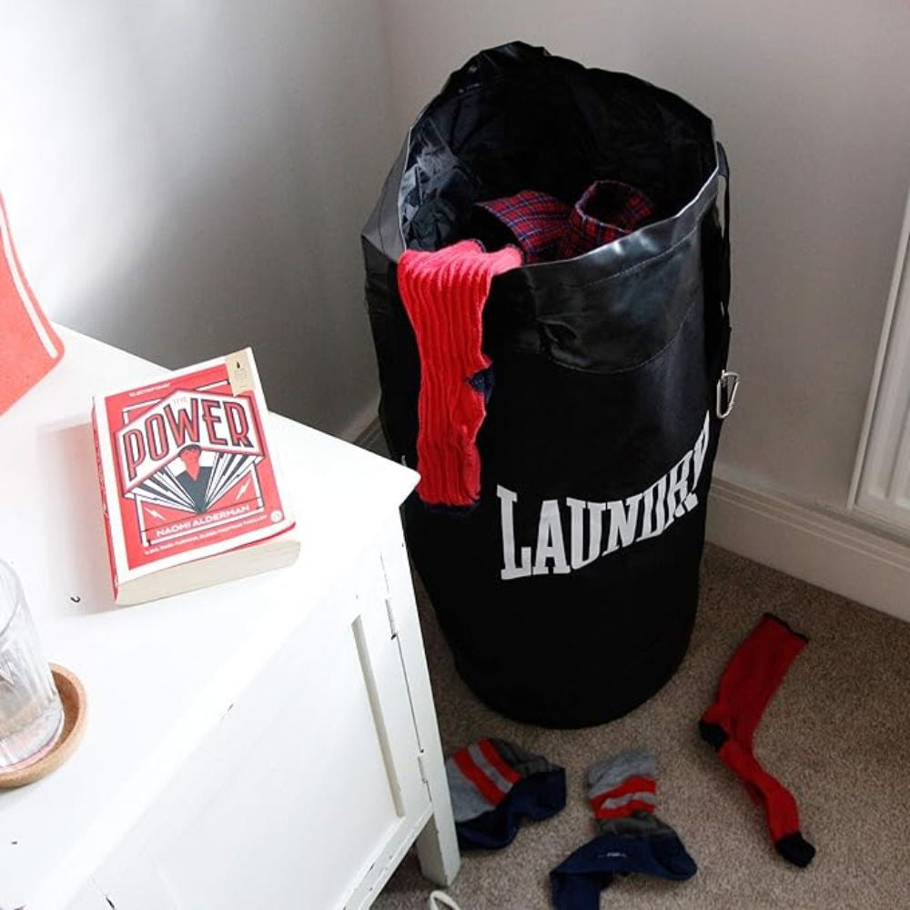 Sac à linge Punching Ball Noir - Accessoires de Rangement Suck Uk