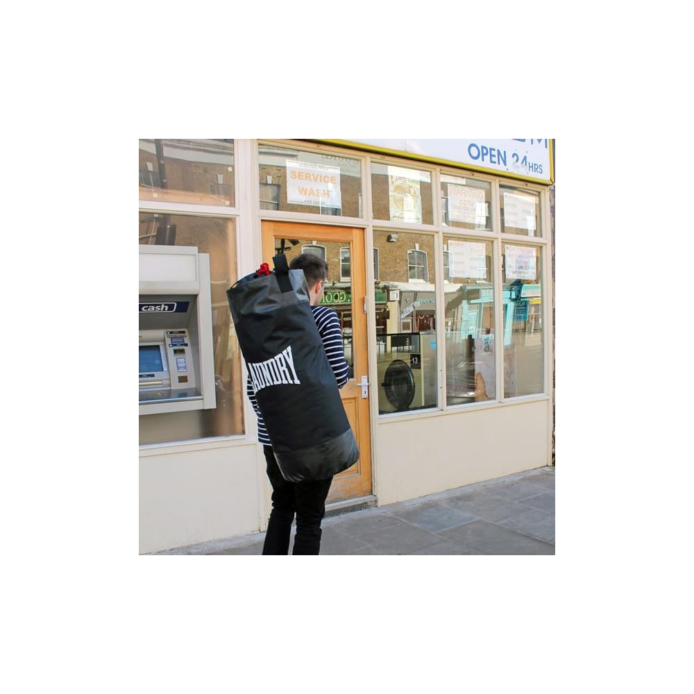 Sac à linge Punching Ball Noir - Accessoires de Rangement Suck Uk