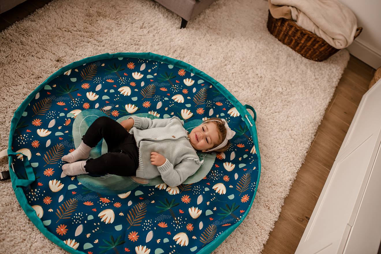 Sac pour tapis de jeu chewy l'éléphant bleu