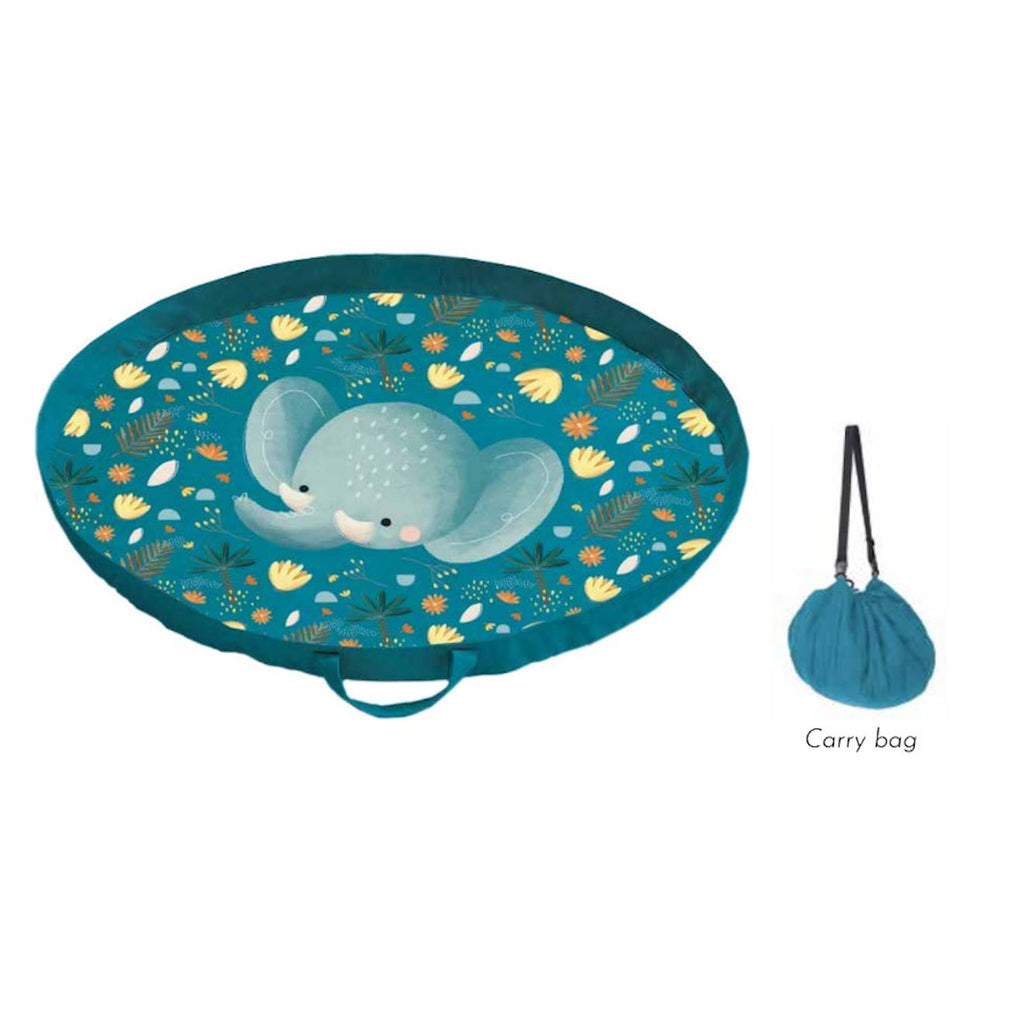 Sac pour tapis de jeu chewy l'éléphant bleu