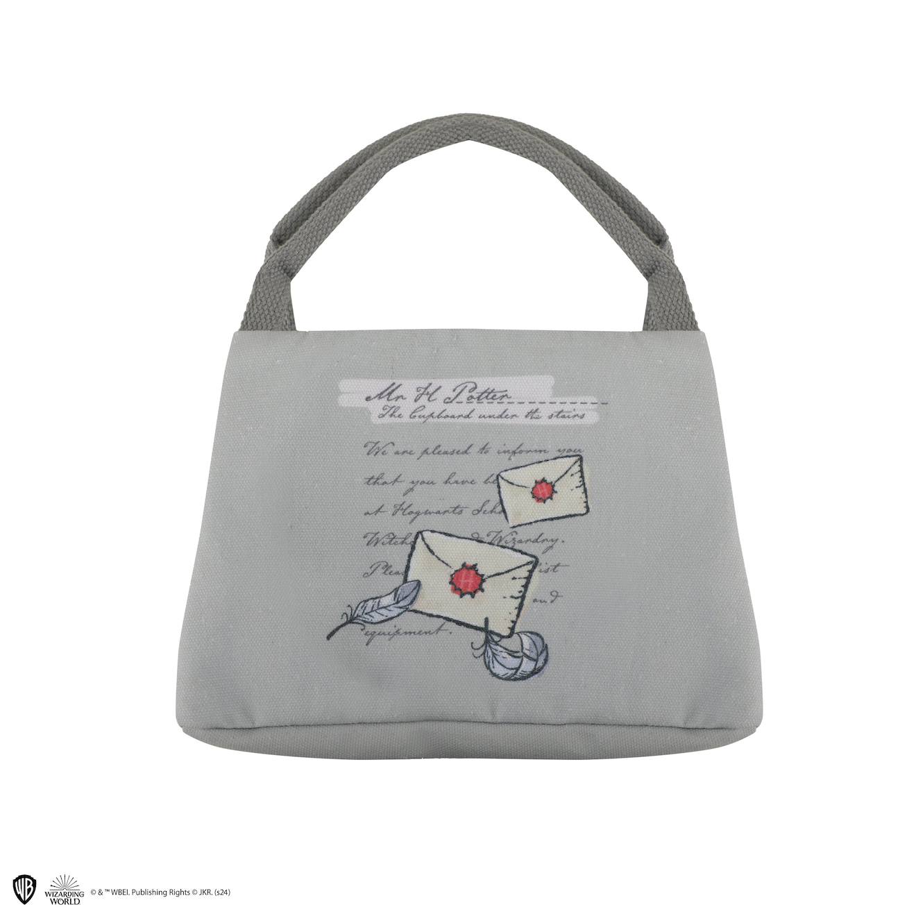 Sac Repas Isotherme Hedwige - Harry Potter Gris