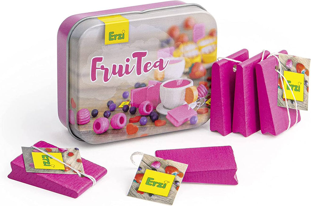Sachets de thé aux fruits rouges rose