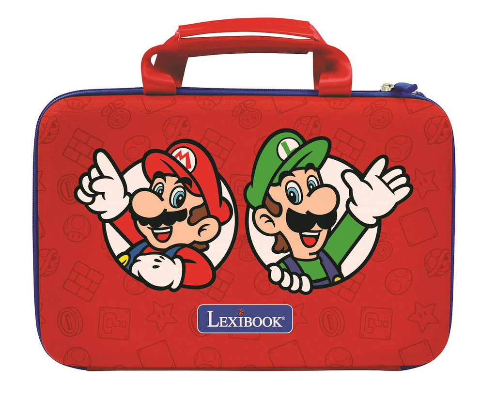 Sacoche de transport Super Mario pour consoles portables et tablettes 10 multicolore