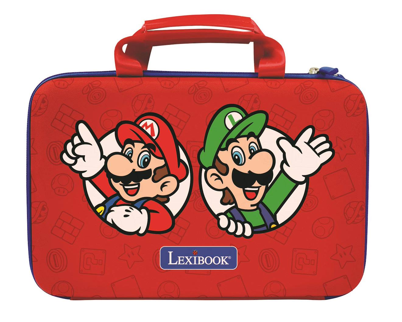 Sacoche de transport Super Mario pour consoles portables et tablettes 10 multicolore