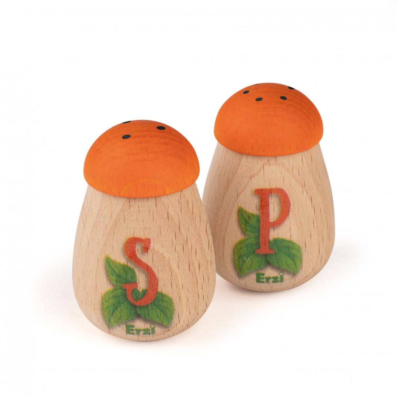 Salière et poivrière beige