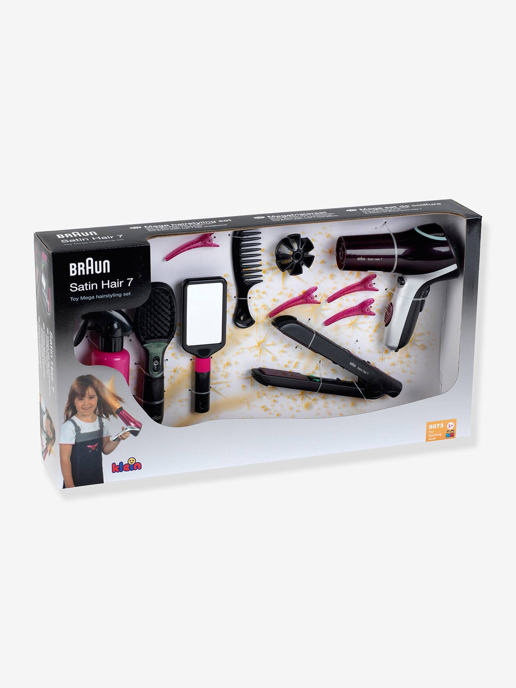 Satin hair 7 - mega set coiffure multicolore