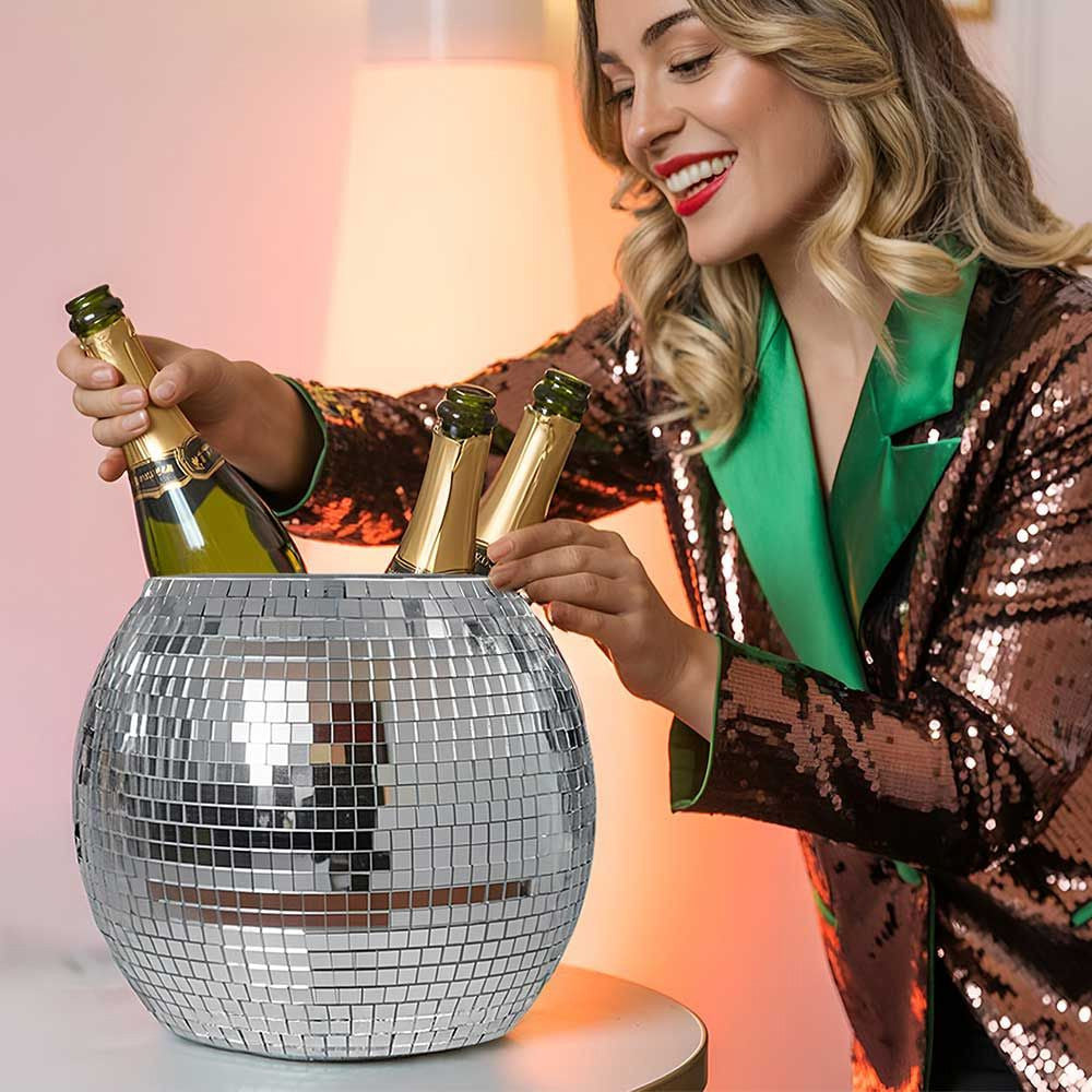 Seau à Glaçons Disco Boule à Facettes - Apéro Original
