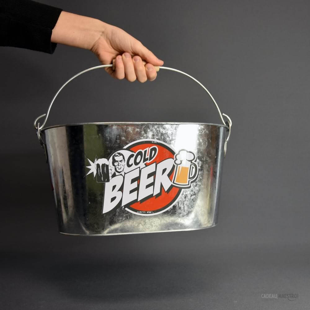 Seau à Bières Rétro - Accessoire pour la Bière CadoMaestro