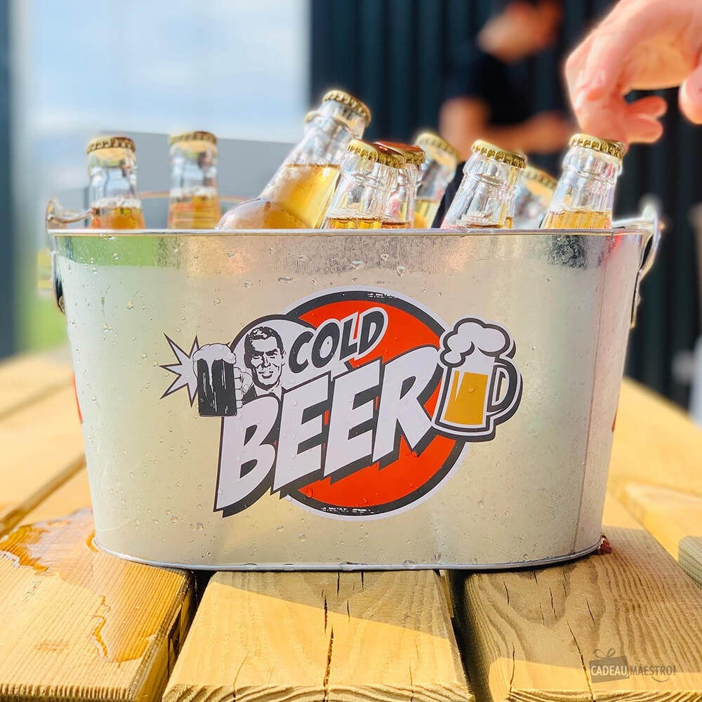 Seau à Bières Rétro - Accessoire pour la Bière